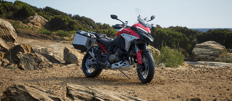 Multistrada V4 Rally Travel Adventure Banner