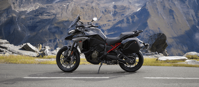 Multistrada V4 S Travel and Radar Banner