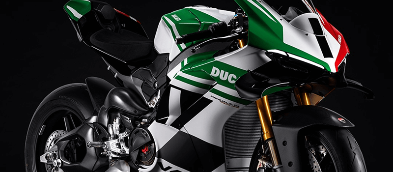 Panigale V4 Tricolore Banner